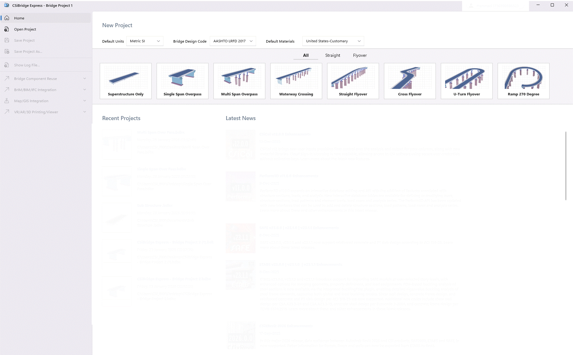 Bridge Template Types