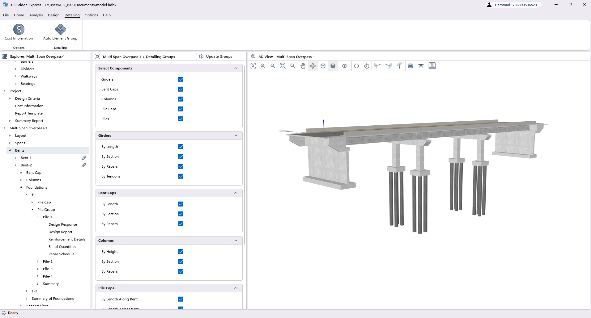 Detailing Group Features