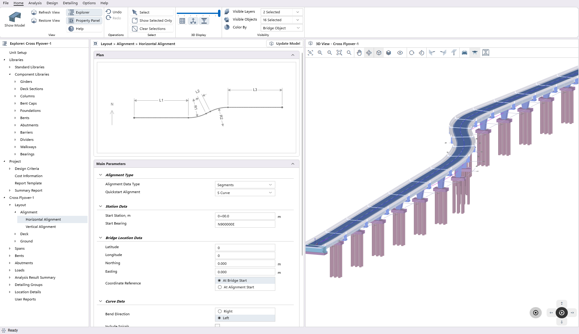 Horizontal Alignment